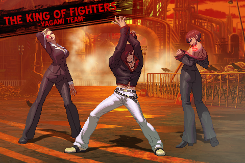 the king of fighter 97, especial leona, iori e cris