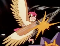 EP007 Pidgeotto usando ataque ala