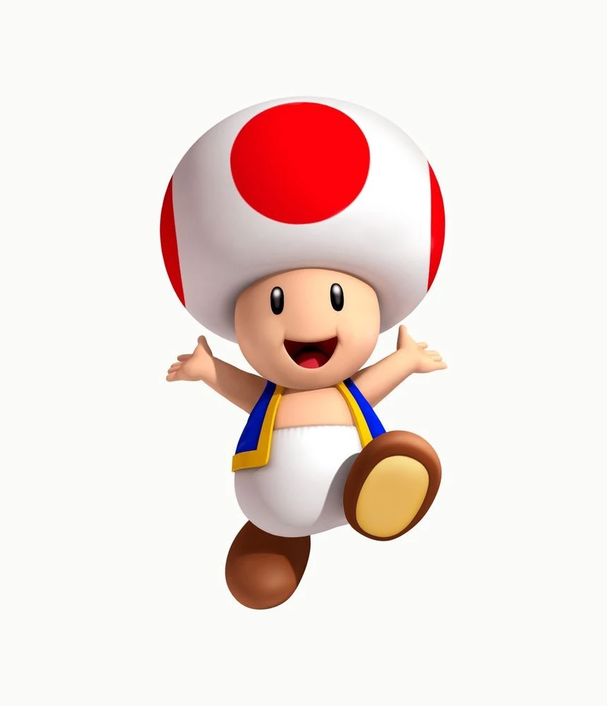 Toad Super Mario