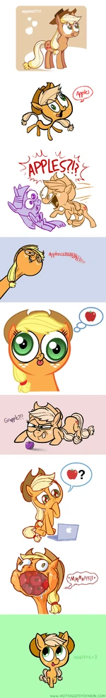 Applez by hotdiggedydemon