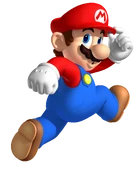 Mario jumping