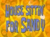 House Sittin' for Sandy