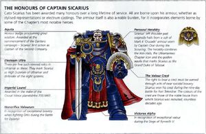 Cpt. Sicarius Battle Honours