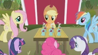 Applejack with the ponies S01E04