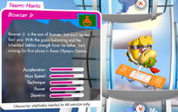 Bowser jr stats