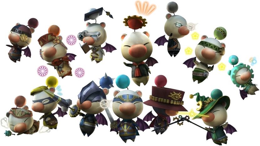 I'll like more moogles like these in FFXIV. in the picture you see; Mo...