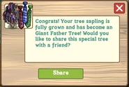 Giant Father Tree Message