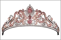 Pink tiara