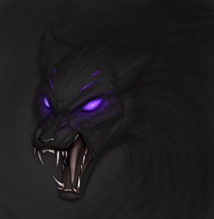 dark elemental wolves