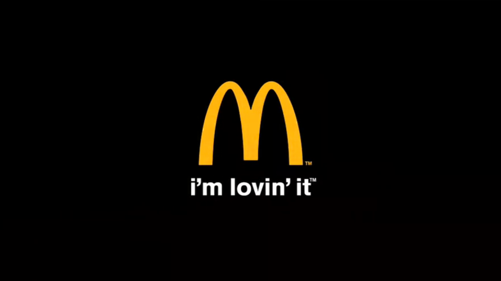 I'm lovin' it - Slogan desde 2003