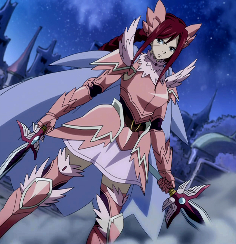 Todas Las Armaduras de Erza Scarlet (Fairy Tail)