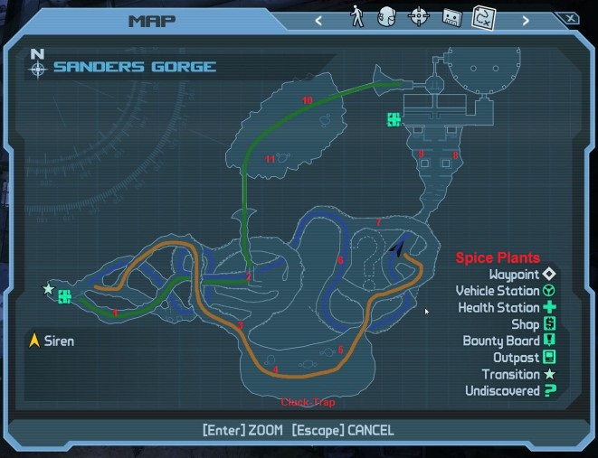 wayward cave map