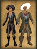 Pirate zombie outfit