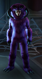 Purple Fur Wampa Suit