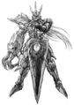 Concept art of nightmare from Soulcalibur V