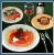 Marinated seafood and 2 breads