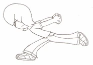 Human Cesar Running
