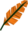 Fire feather detail