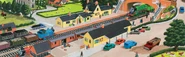 RailwaySeriesbooksendpapers