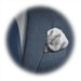 Standard 75x75 T5 Collection Handkerchief Puff Gray 75x75