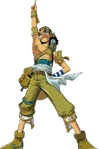 Usopp en Unlimited Adventure