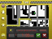 Mapa tarifa taxi