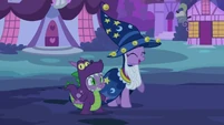 Spike and Twilight happy S2E4
