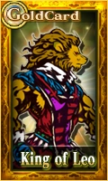 King of Leo Card