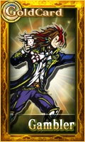 Male Gambler Card