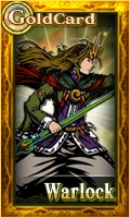 Male Warlock Card