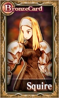 Final Fantasy Tactics Squire Card