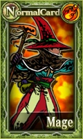 Male Mage (Fire) Card