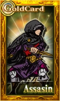 Male Assasin Card