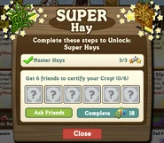 Super Hay Certify