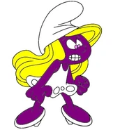 Purple Smurfette 2