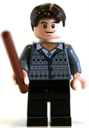Neville Longbottom with wand