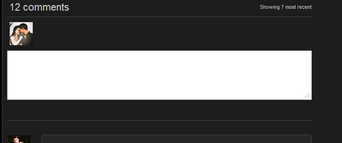Post comment button