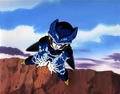 Cell Jr attacking