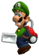 SSBM Sprite Staubsauger-Luigi-Trophäe