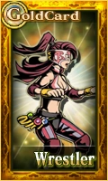 Female Wrestler Card