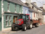 Valtra N 91 with trailer in Ardara