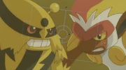 Ash Infernape Paul Electivire