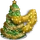 Gold Tinsel Tree-icon