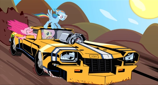 Pinkie found a TransAm cover by Dx11