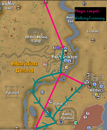Agility pyramid transportation
