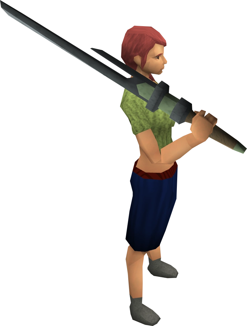 Bathus 2h sword equipped