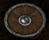 Leather Covered Round Shield