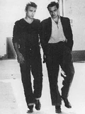 James Dean and Leonard Rosenman