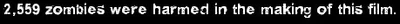 Zombie kill count