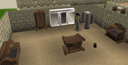 Costume room